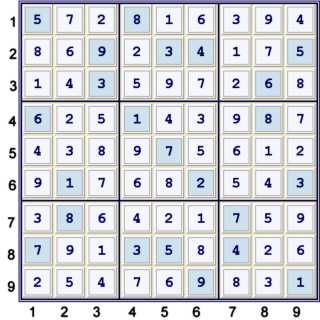 Sudoku With Solutions