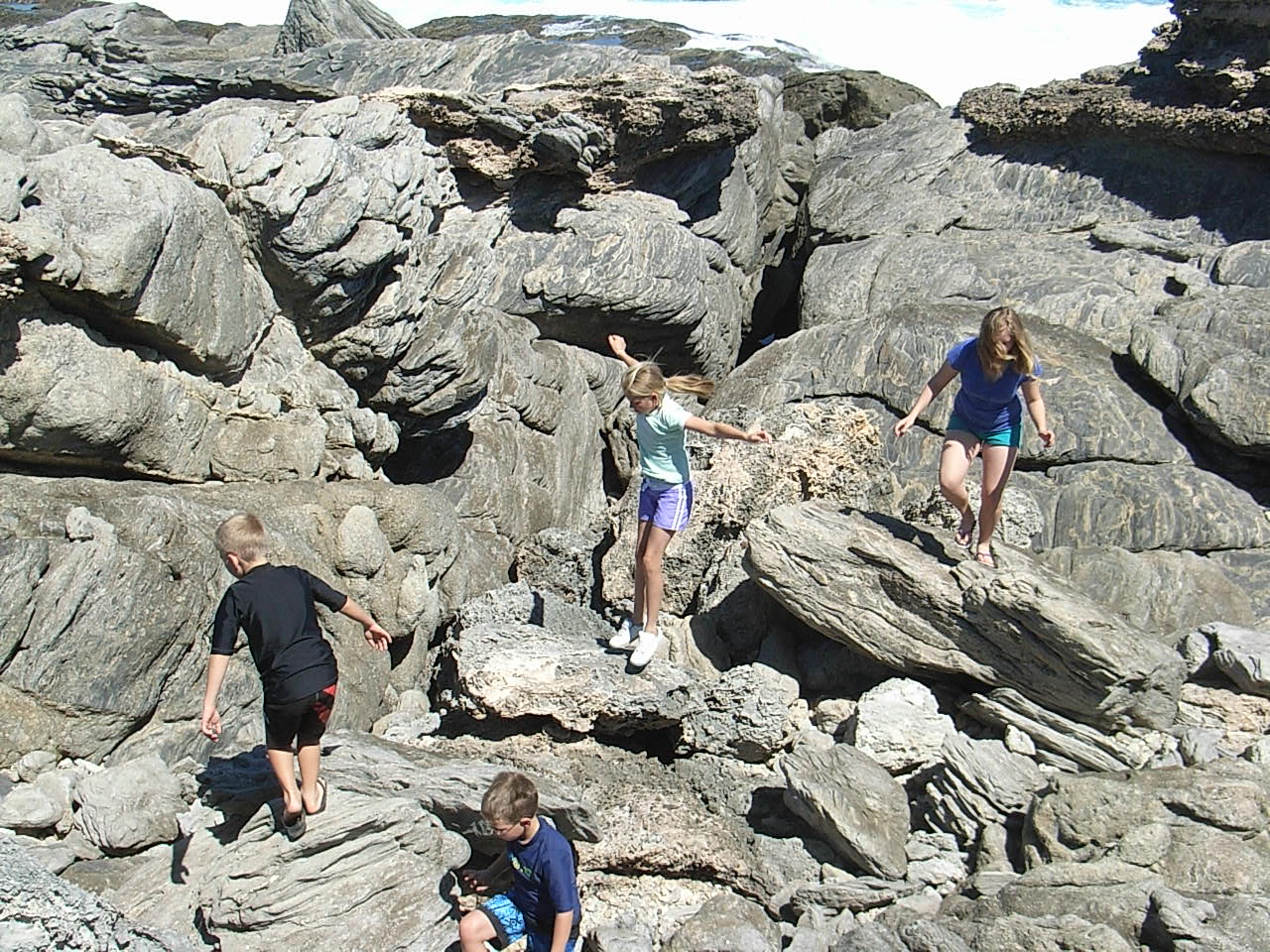 Nothing quite like a beach holiday when it includes rock climbing as well as swimming