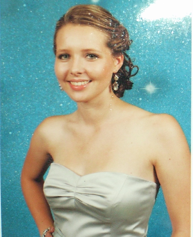 Official photo from Stephanies graduation formal dinner. She turned 18 the day before.