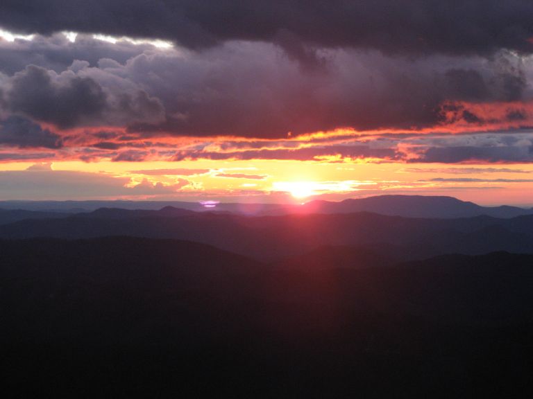 Sunset from Summit Mt Hotham