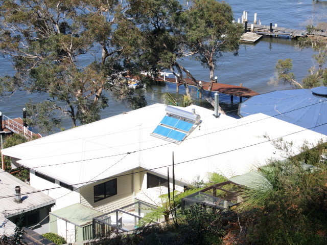 kitchen on left, window over k sink
sliding door from kitchen to verandah at the front 