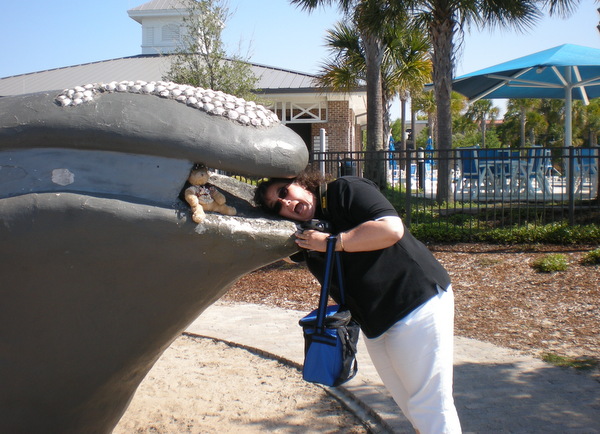 Cedric and Kathi having a whale of a time!