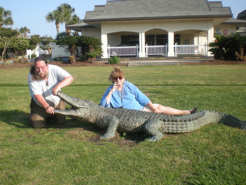 Keith and Lynne demonstrating that Californians really are everything you've heard they are.