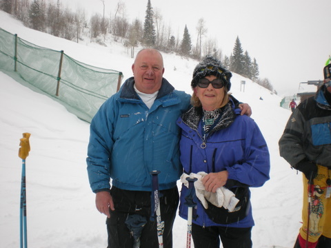 It was a thrill to meet "Dave from Colorado" and actually ski a few runs with him!  I think he inspired me to do well in the NASTAR race.  I actually won a bronze medal even though I had a starting gate glitch and hadn't raced in over 15 years!!