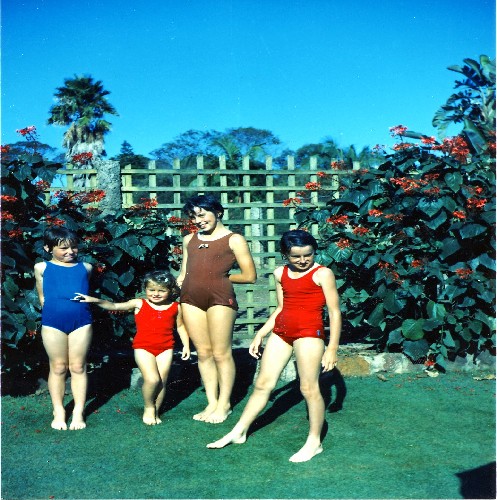 Colleen, Margie, Kate and Maureen at the Oasis, Brisbane.