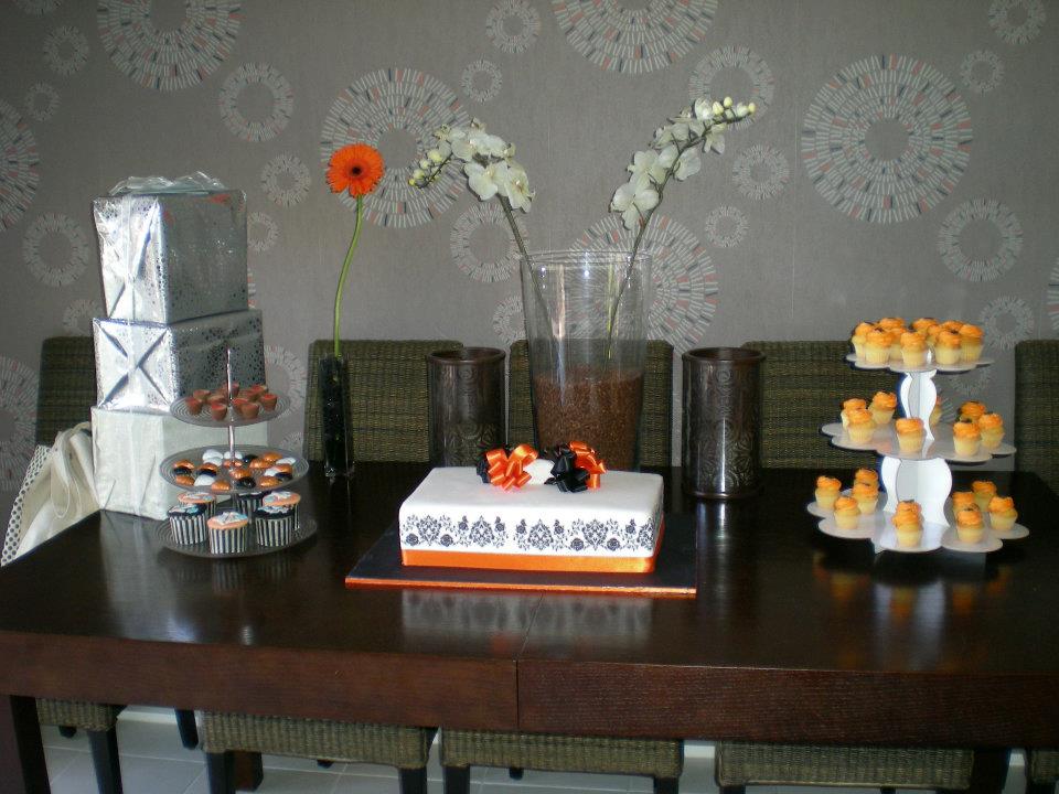 The cake table