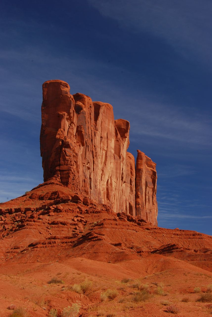 In the Navajo reservation that straddles Utah and Arizona.