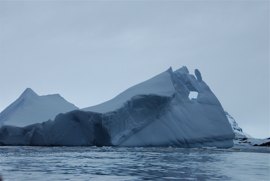 This iceberg looks like a fish.
Antarctica
December 2008