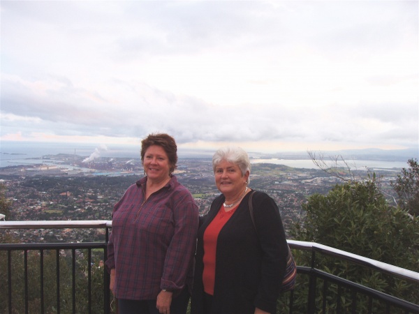 June and her husband spent an afternoon and evening showing us around the Sydney area.  This picture was taken near Wollongong.