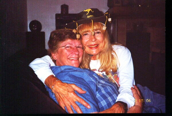 My dear Aussie friend Ruth, 1999.  How I miss her.