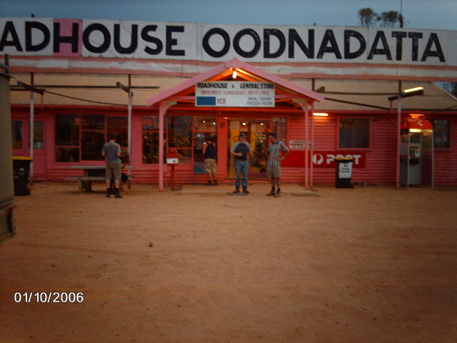 A beautiful place in Oodnadatta on the dusty Oodnadatta track. 