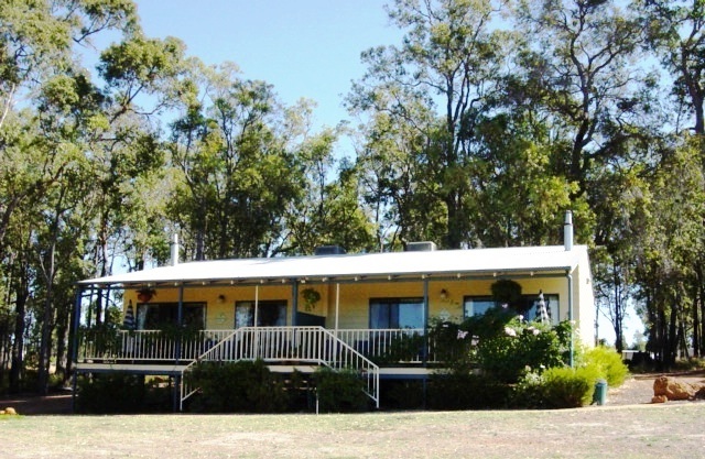 One of our beautiful Chalets prior to the devastating bushfires.