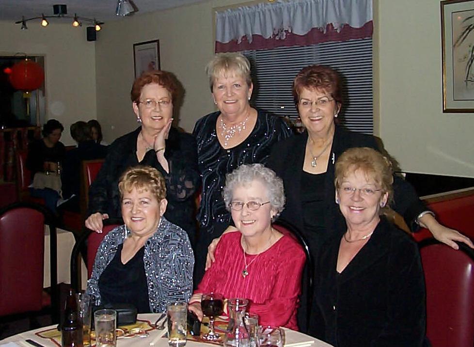 My 5 sisters and I. (Front row)Mirette, Charlotte, Marilyne,(Back row)Nicole, Orianne, Jeannelle