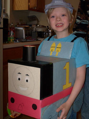 March 2008. A "reading month" activity to dress up as a favorite book character.