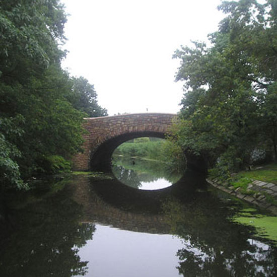 A bridge: you'll never guess where it is!