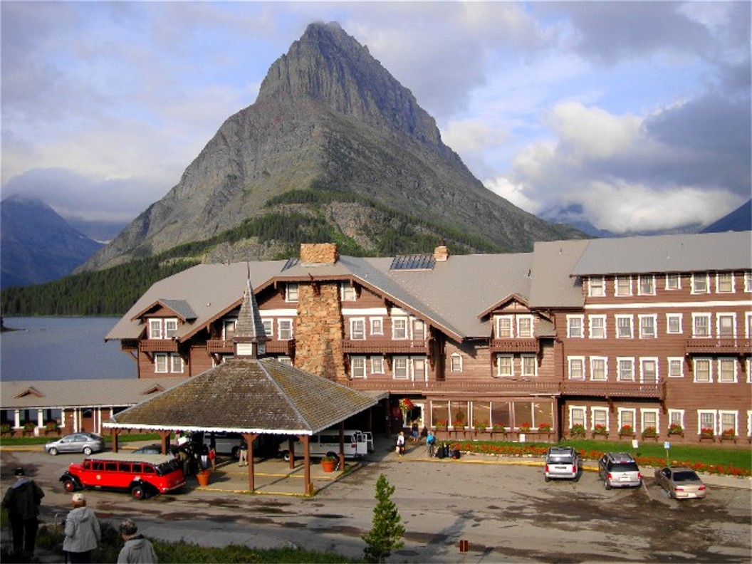 Grinnell Point in the background. Glacier NP, Montana.