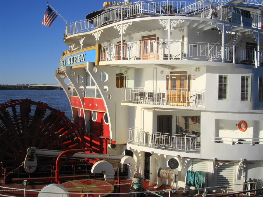 Our balcony, on the third deck.