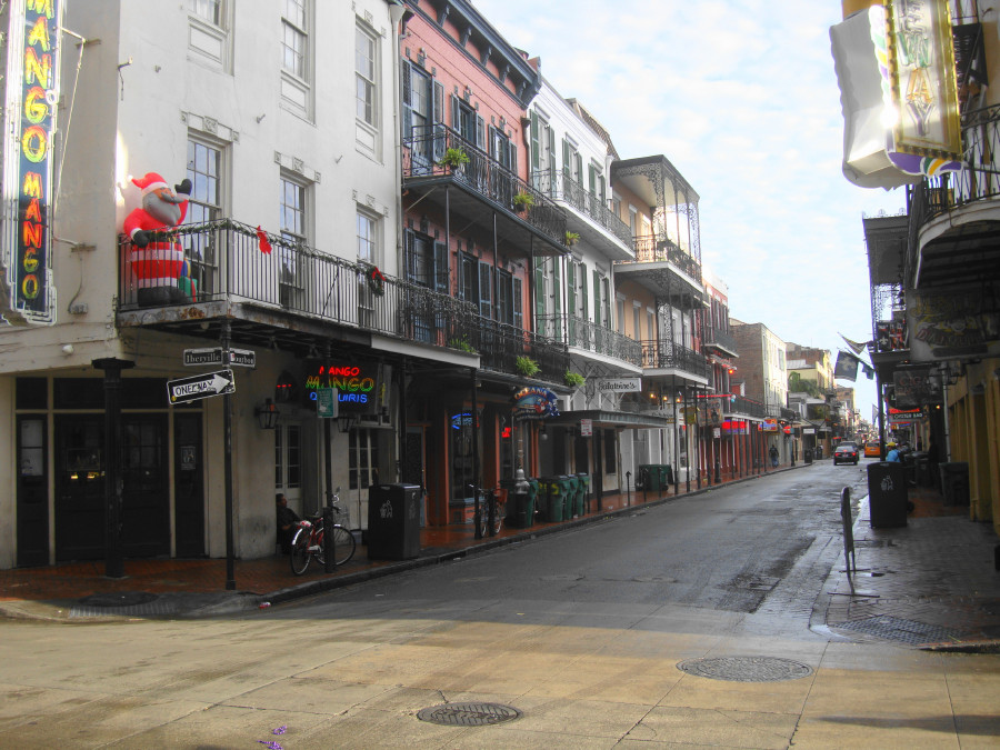 AFTER the street cleaners had made their rounds. There were some pretty nasty side streets.