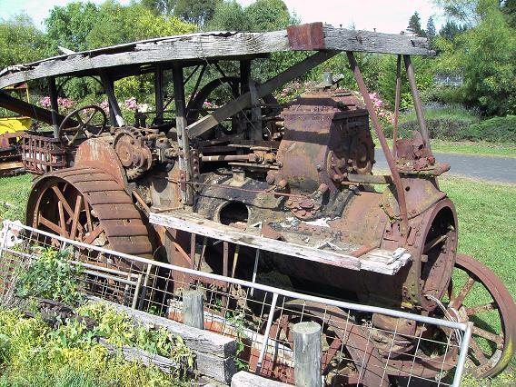 This engine was rusting away at Pearn's Steam World in Westbury, Tassie