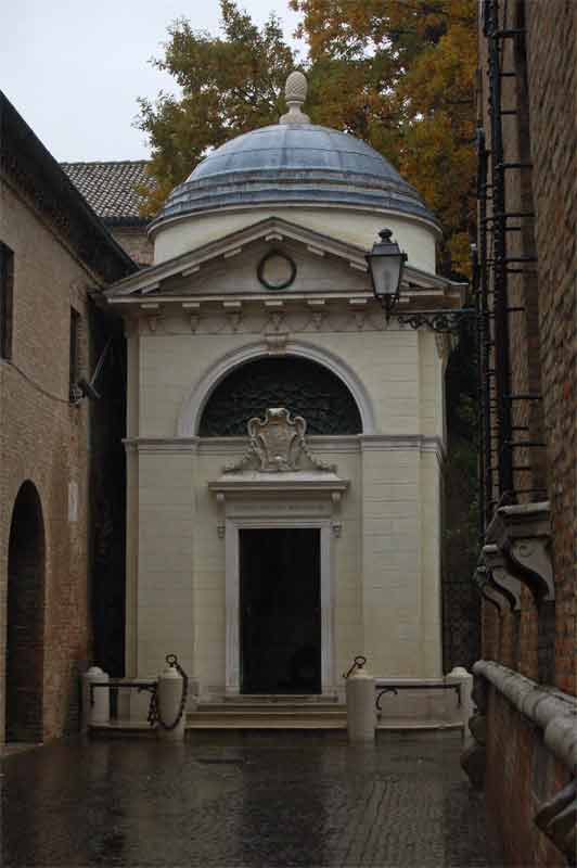 Italy - Dante's tomb in Ravenna