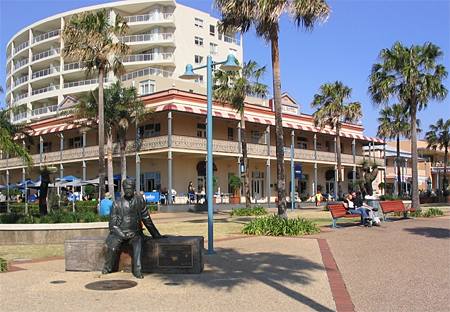 This is on Port Macquarie's Town Green. 