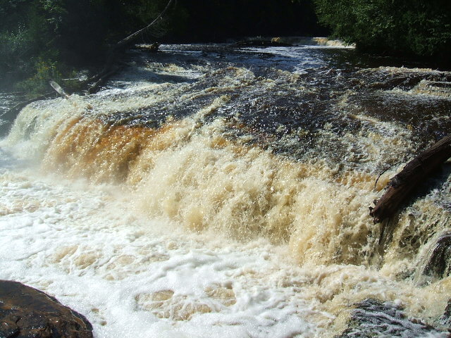 Lower Falls, in the up