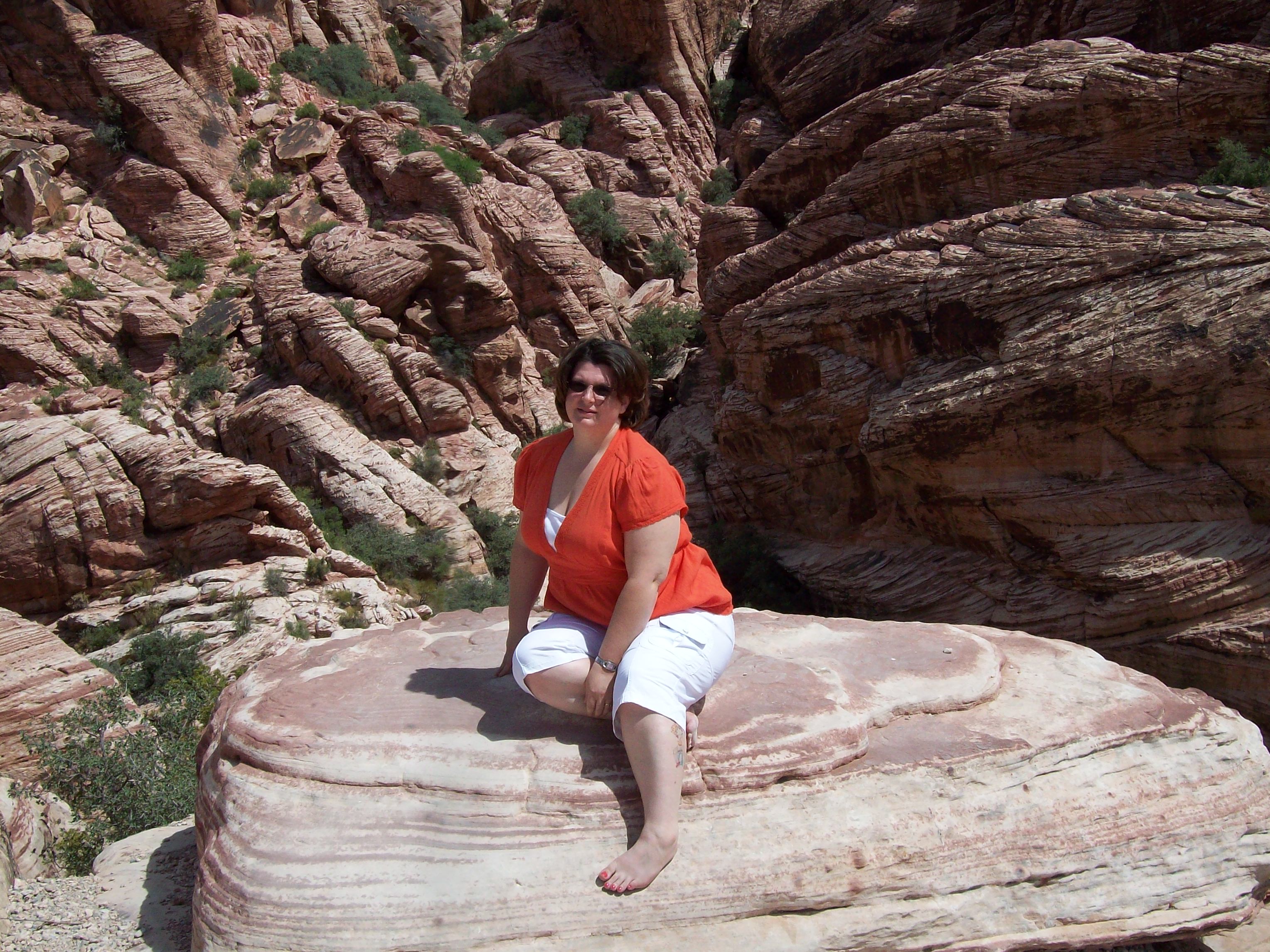 Me at Red Rock Canyon, Nevada