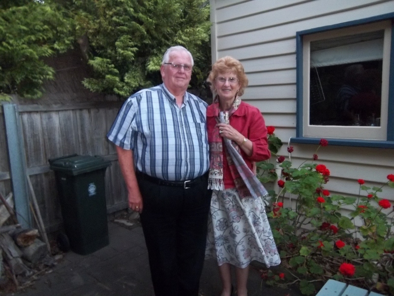 David and his wife came to visit me while I was visiting friends in Tasmania. My friend Ruth said,  "And they were such nice people"