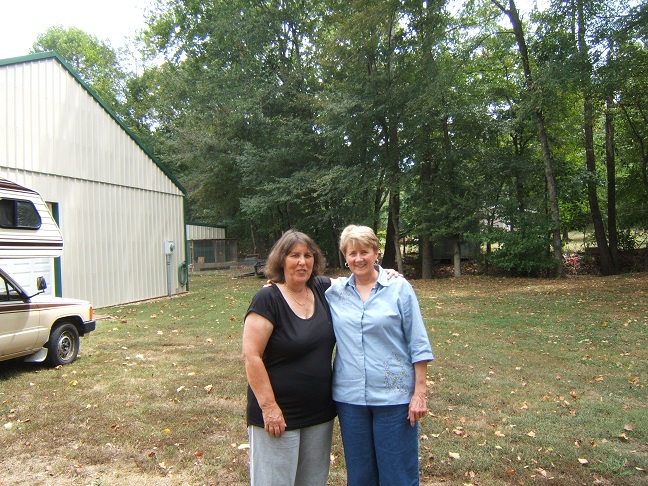 down by the barn.. they are getting ready to leave us.