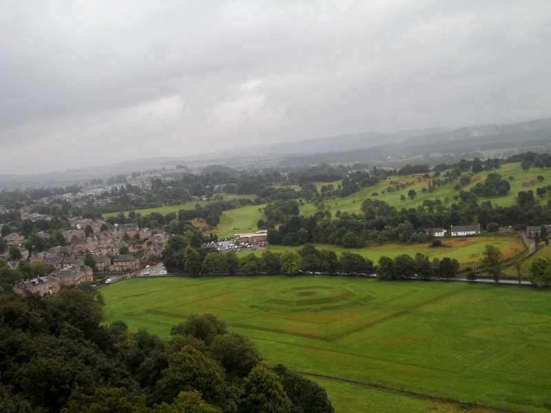 It had been raining but there was a break so that I could get this picture of the garden. 