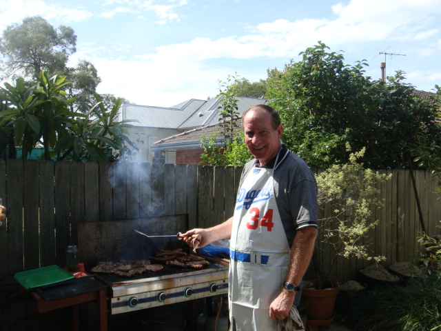 Our excellent BBQ Chef 