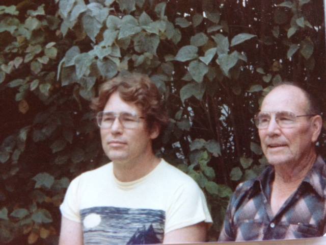 This was taken in 1982. It is one of the few pictures of me as an adult, without a beard. My dad had already been retired for several years at this point.