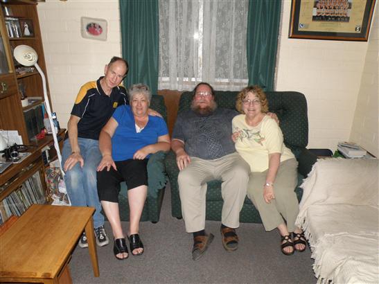 in their living room.  We sure enjoyed our stay at their motel.