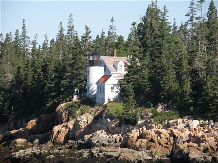 along the coast of Maine.