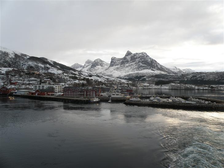 small towns along the way up the coast of Norway. Many we would stop at just long enough to drop off or pick up cargo, or a few passengers.