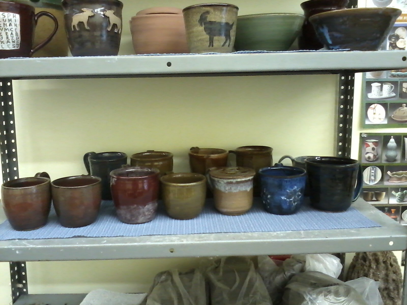 These are some more of the mugs I have made that are destined for others states.