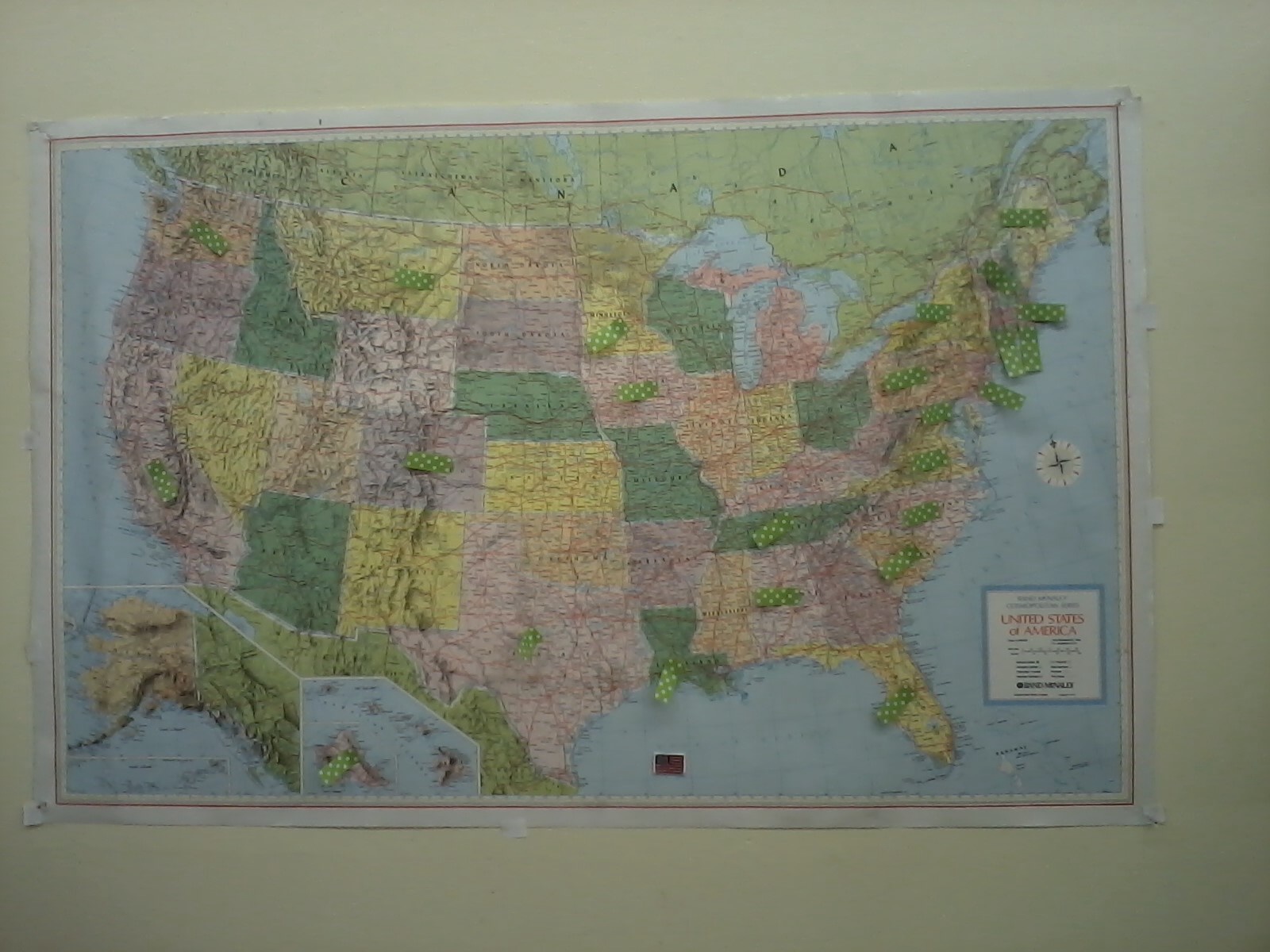 I have successfully placed a mug in each of the fifty states!