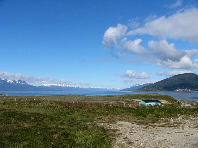 The beautiful scenery around Ushuaia taken from the airport. 
What an amazing journey!