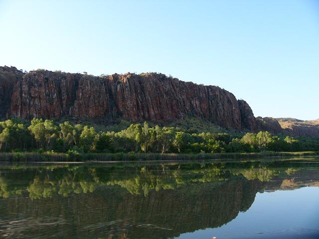 Reflections on the Ord River in W.A.