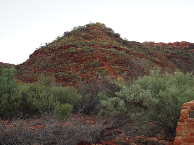 Heart Attack Hill begins the climb up to the top of the canyon.  The track is closed at 9am on days when the temp is forecast to reach 36*C.  Only early birds get to feel the pain and take in the wonderful scenery on those days.