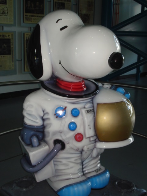 Here's one of their pioneering astronauts.