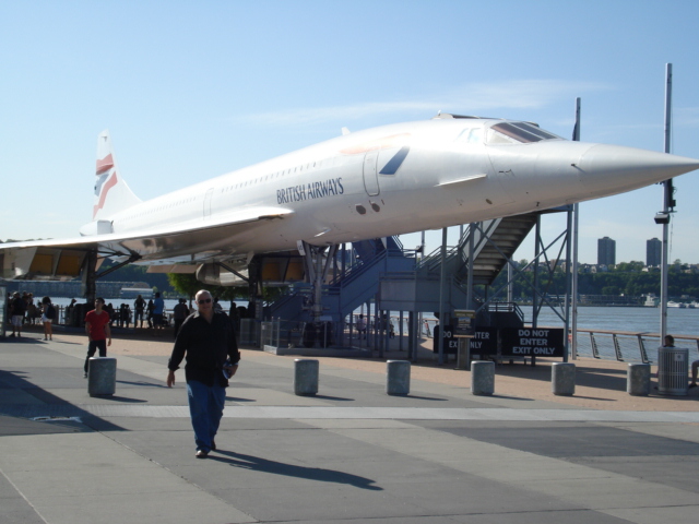 The Concorde was English/French if my memory is correct. Oh well, perhaps it couldn't fly back again.