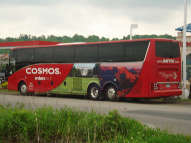 Our tour bus which took us around for a while.