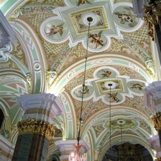 Inside Peter and Paul Cathedral