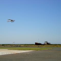 The beginning of a wonderful flight in a Jabiru aircraft.