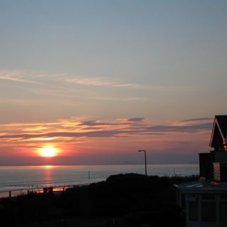 Sunset over Cardigan Bay - from Tywyn, Wales