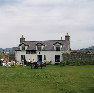 The Town and Gown, Tywyn, Wales, where my late mother-in-law entertained us to dinner on our last night in Wales