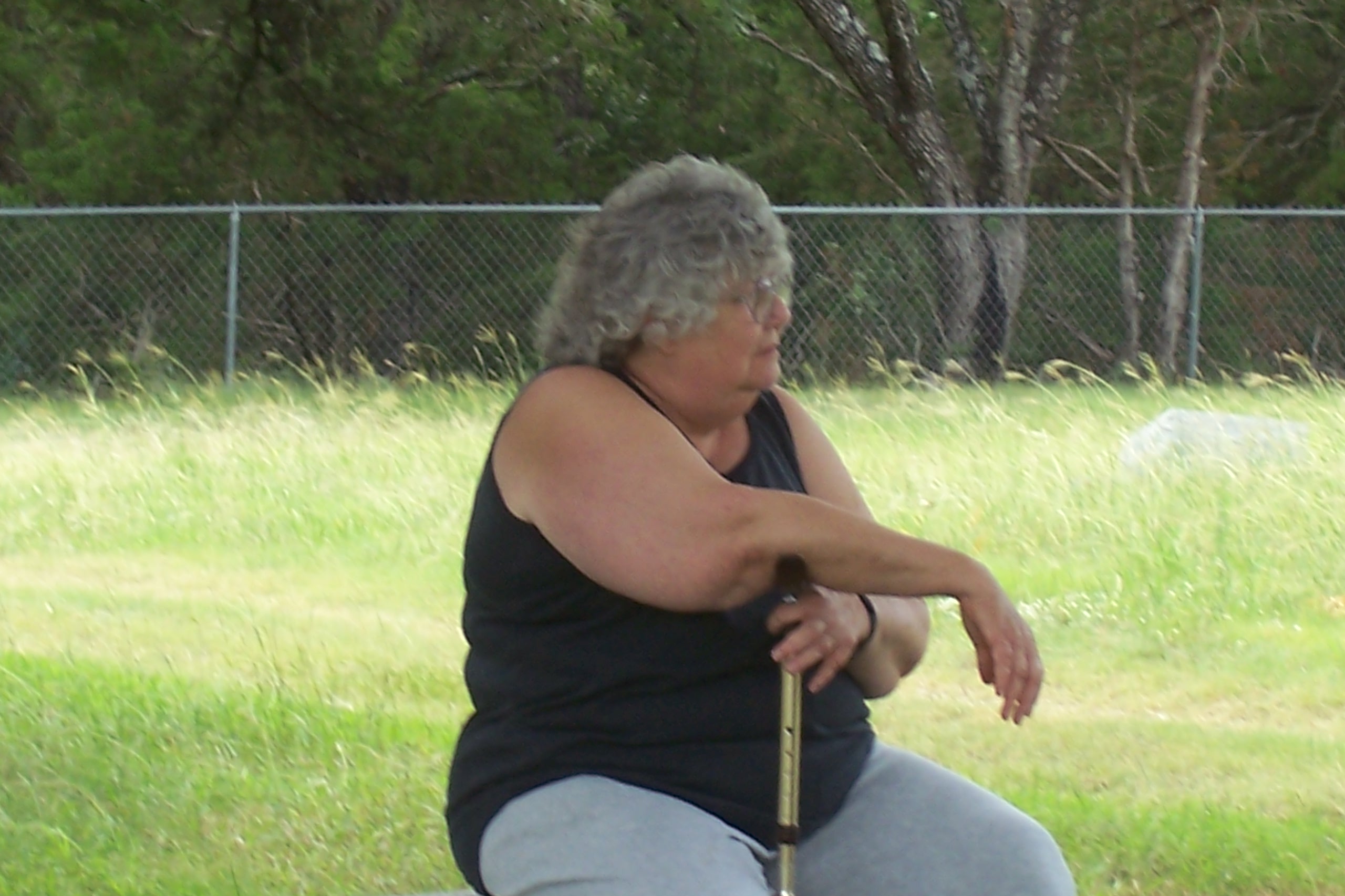 this was taken at nix cemetery when mom and i took a road trip to old family cemeteries.  