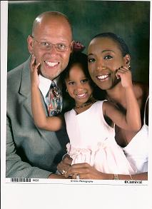 Our son,Michael,Wife,Desiree, and their daughter,Kristine. 