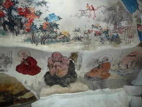 These are in a Temple in a large limestone Cave in Ipoh.